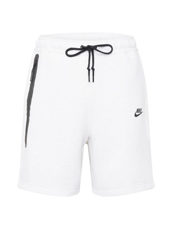 Nike Sportswear Nike Sportswear Панталон  черно / бял меланж