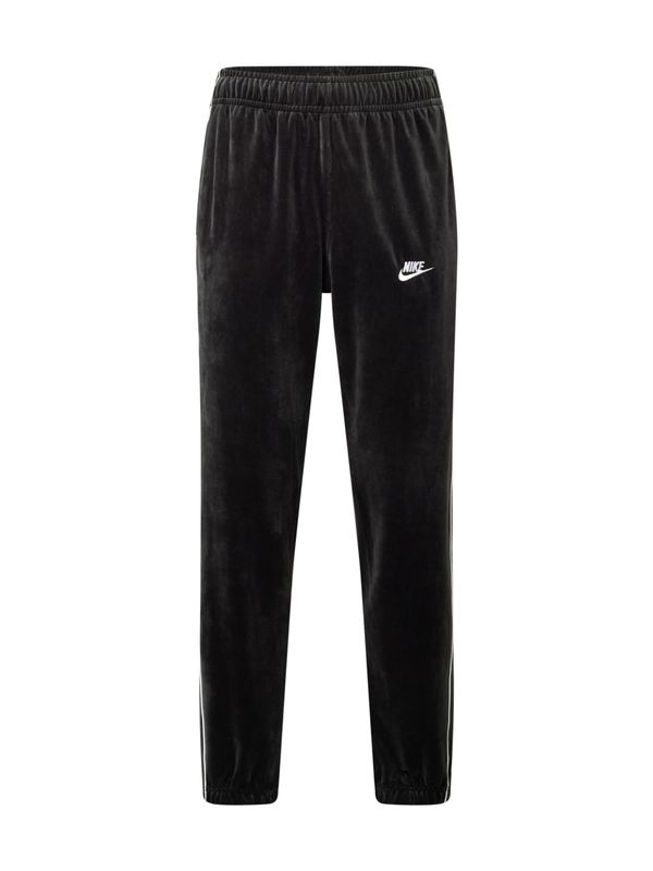 Nike Sportswear Nike Sportswear Панталон  черно / бяло