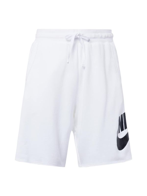 Nike Sportswear Nike Sportswear Панталон 'Club Alumini'  черно / мръсно бяло