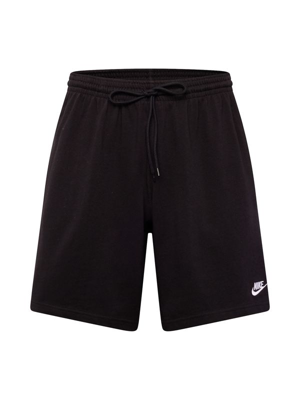 Nike Sportswear Nike Sportswear Панталон 'CLUB'  черно / мръсно бяло