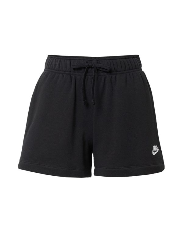 Nike Sportswear Nike Sportswear Панталон 'Club Fleece'  черно / бяло