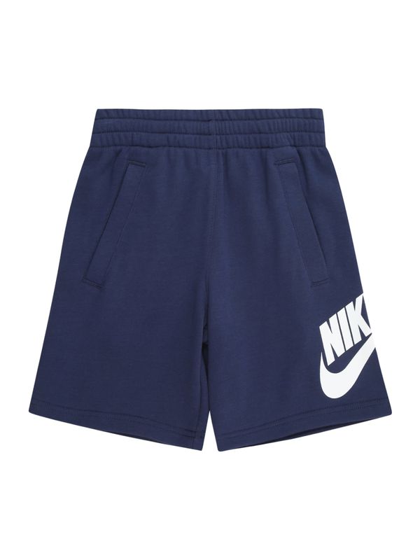 Nike Sportswear Nike Sportswear Панталон 'Club Fleece'  нейви синьо / бяло