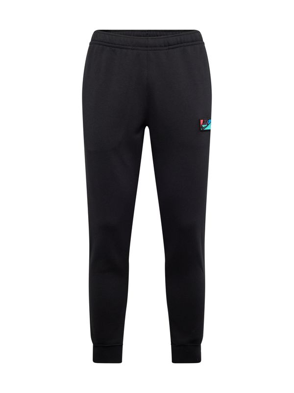 Nike Sportswear Nike Sportswear Панталон 'CLUB'  светлосиньо / нефритено зелено / светлочервено / черно