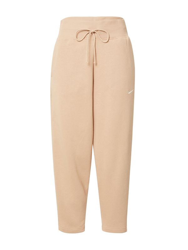 Nike Sportswear Nike Sportswear Панталон  цвят "пясък" / бяло