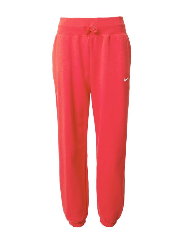 Nike Sportswear Nike Sportswear Панталон 'Phoenix Fleece'  пъпеш / бяло