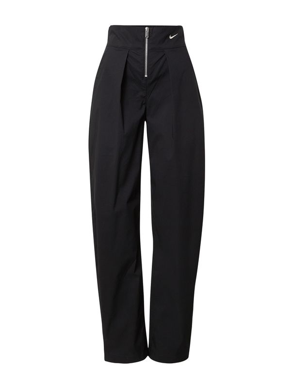 Nike Sportswear Nike Sportswear Панталон с набор  черно / бяло