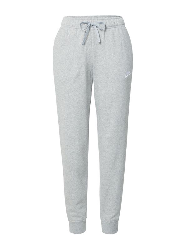 Nike Sportswear Nike Sportswear Панталон  сив меланж / бяло