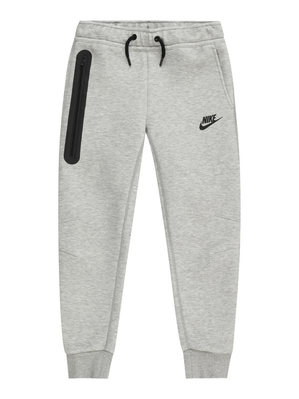 Nike Sportswear Nike Sportswear Панталон  сив меланж / черно