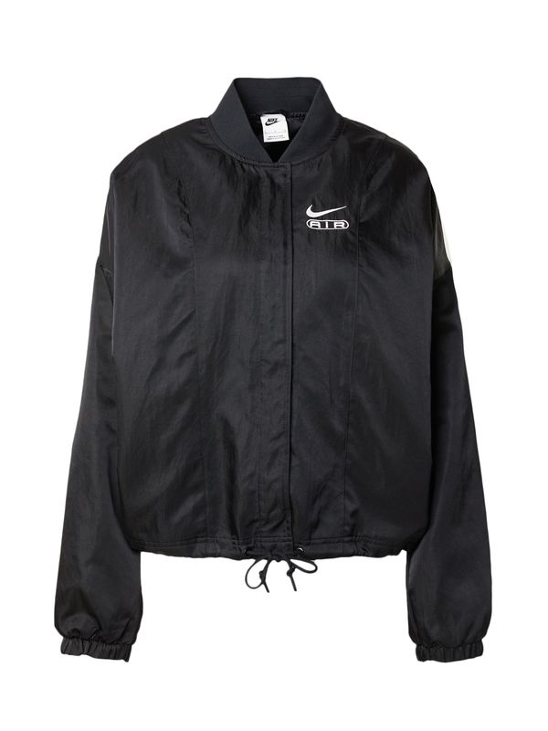 Nike Sportswear Nike Sportswear Преходно яке 'AIR'  черно / бяло