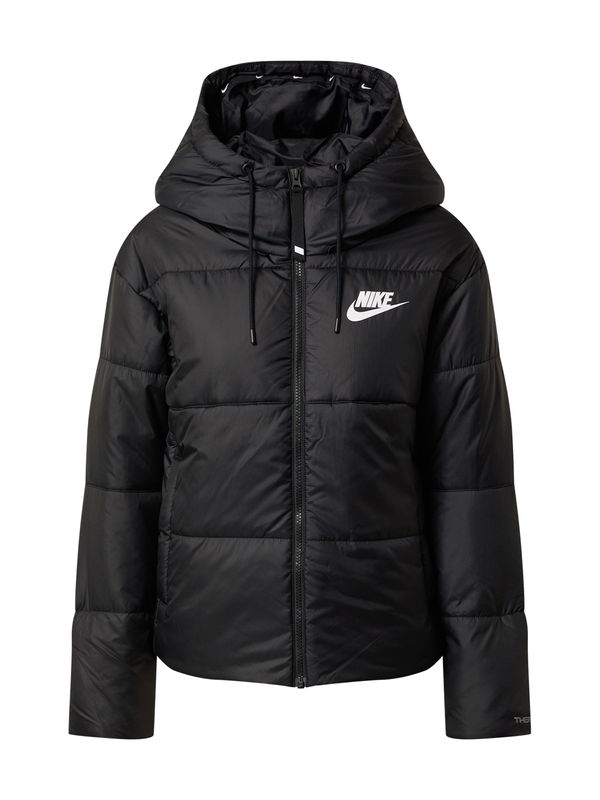 Nike Sportswear Nike Sportswear Преходно яке  черно / бяло