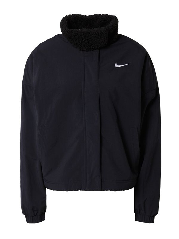 Nike Sportswear Nike Sportswear Преходно яке  черно / бяло