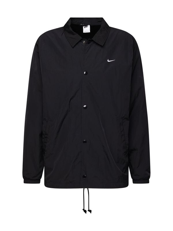 Nike Sportswear Nike Sportswear Преходно яке 'COACHES'  черно / бяло