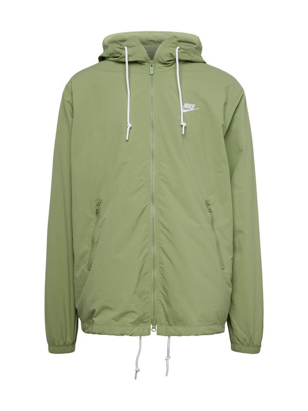 Nike Sportswear Nike Sportswear Преходно яке  светлозелено / бяло