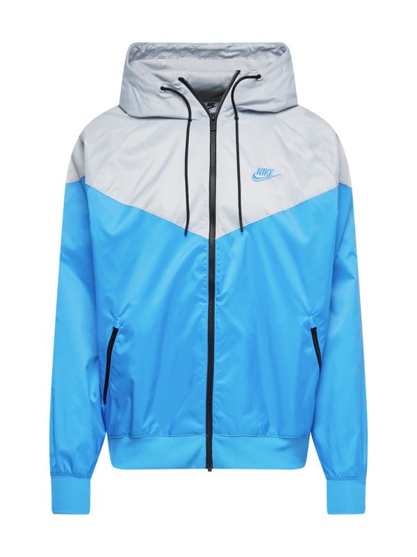 Nike Sportswear Nike Sportswear Преходно яке 'Windrunner'  синьо / светлосиво
