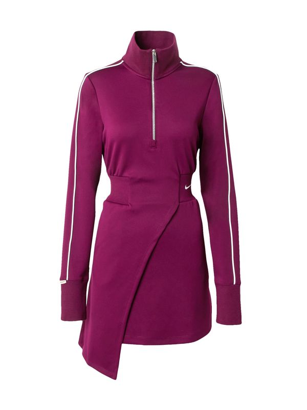 Nike Sportswear Nike Sportswear Рокля  боровинка / бяло