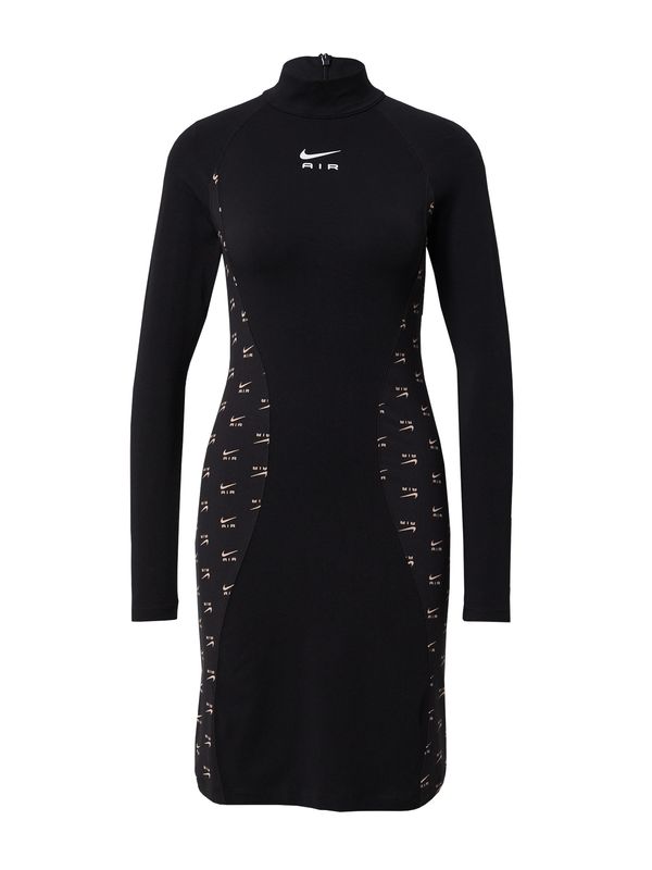 Nike Sportswear Nike Sportswear Рокля  тъмносиво / черно / бяло