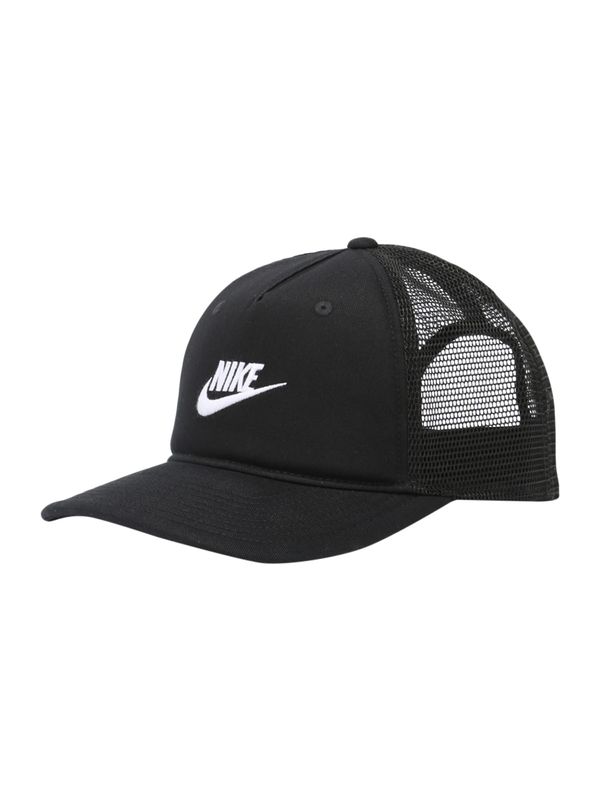 Nike Sportswear Nike Sportswear Шапка с козирка  черно / бяло