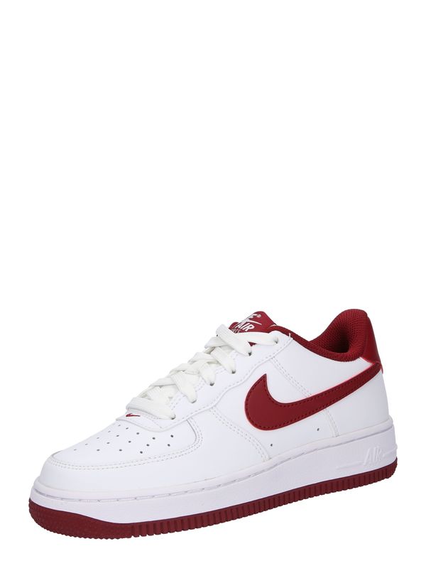 Nike Sportswear Nike Sportswear Сникърси 'Air Force 1 LV8 2'  тъмночервено / бяло