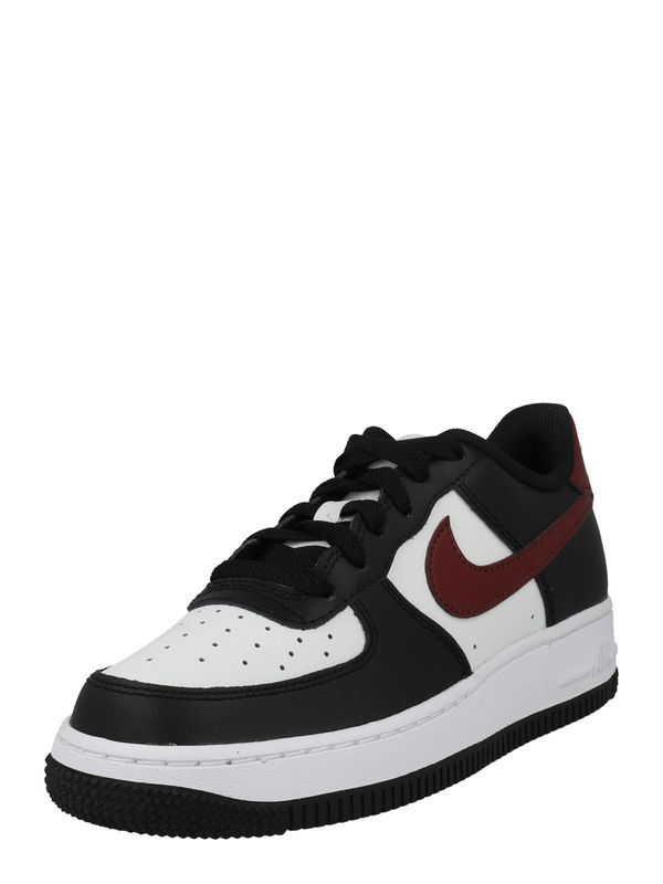 Nike Sportswear Nike Sportswear Сникърси 'AIR FORCE 1'  винено червено / черно / бяло