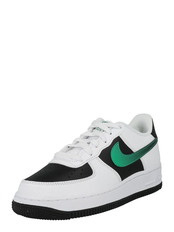 Nike Sportswear Nike Sportswear Сникърси 'AIR FORCE 1'  зелено / черно / бяло