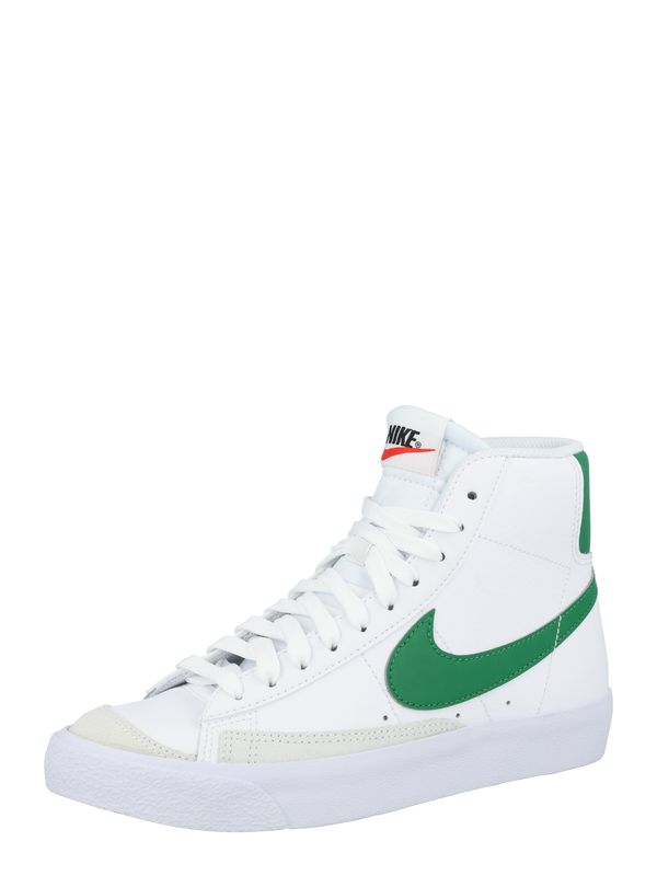 Nike Sportswear Nike Sportswear Сникърси 'Blazer 77'  тревнозелено / черно / бяло / мръсно бяло