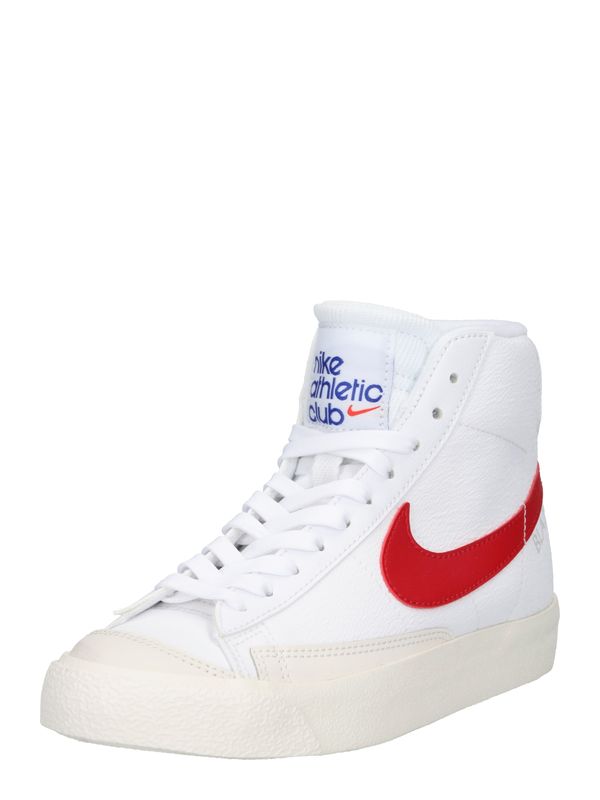 Nike Sportswear Nike Sportswear Сникърси 'Blazer Mid 77'  бежово / кралско синьо / червено / бяло