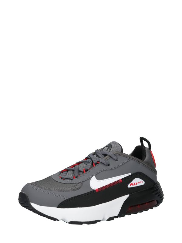 Nike Sportswear Nike Sportswear Сникърси  сиво / червено / бяло