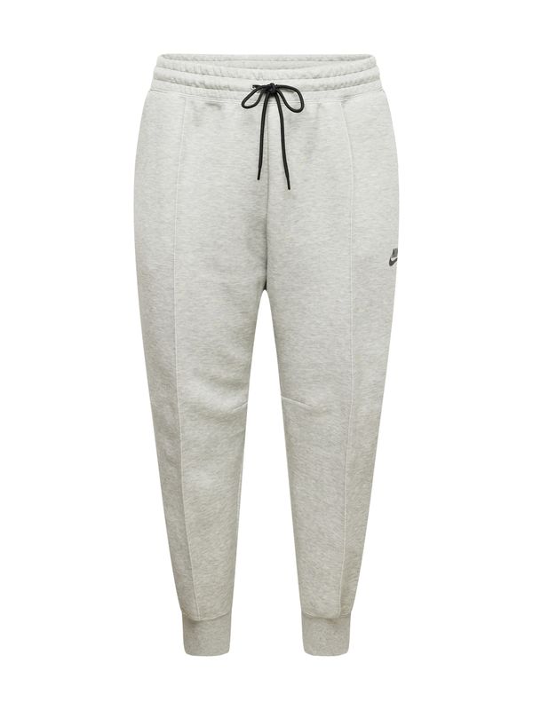 Nike Sportswear Nike Sportswear Спортен панталон  сив меланж / черно