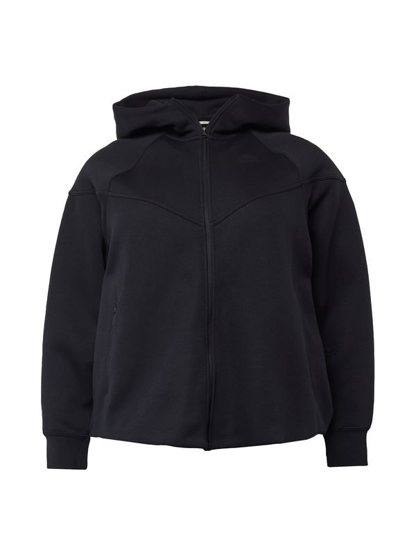 Nike Sportswear Nike Sportswear Спортна жилетка с качулка  черно