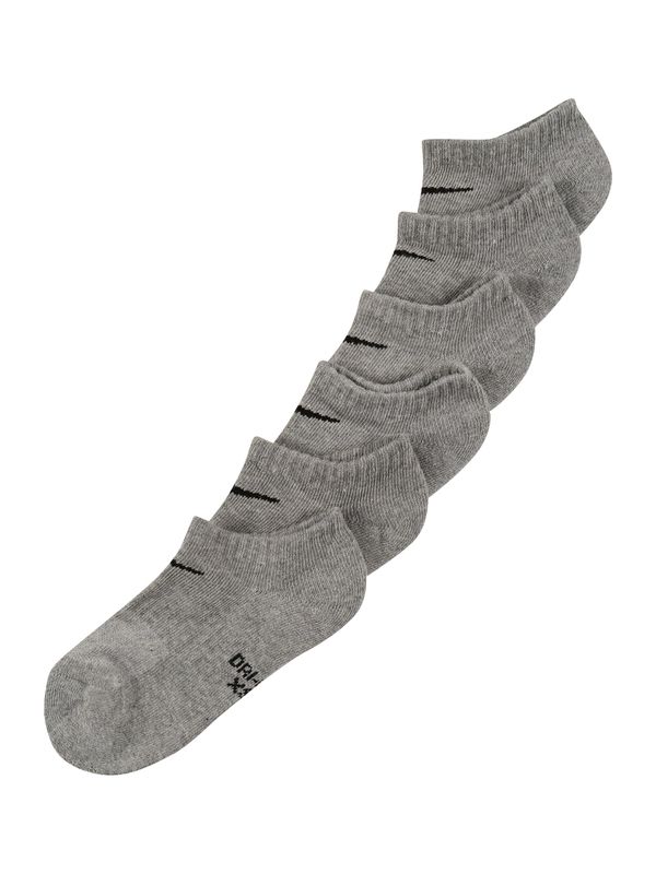 Nike Sportswear Nike Sportswear Спортни чорапи  сив меланж / черно