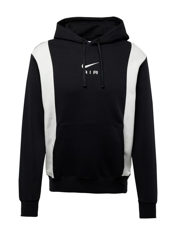 Nike Sportswear Nike Sportswear Суичър 'AIR'  черно / бяло
