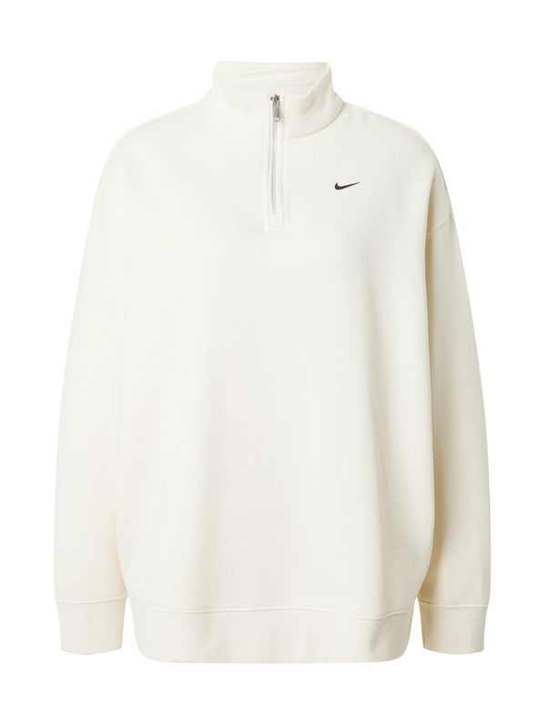 Nike Sportswear Nike Sportswear Суичър  черно / бял памук
