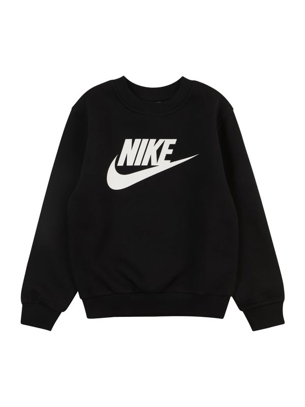 Nike Sportswear Nike Sportswear Суичър  черно / бяло