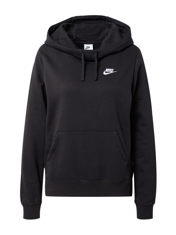 Nike Sportswear Nike Sportswear Суичър  черно / бяло