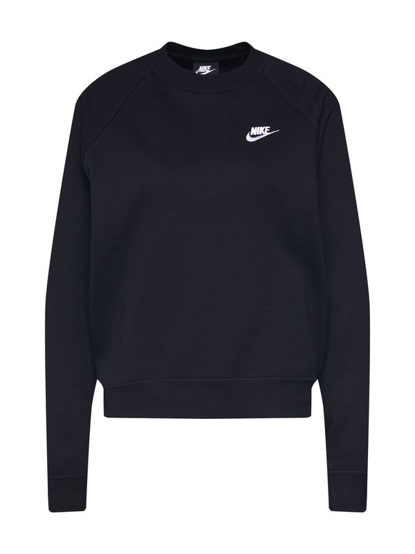 Nike Sportswear Nike Sportswear Суичър  черно / бяло