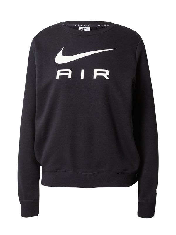 Nike Sportswear Nike Sportswear Суичър  черно / бяло
