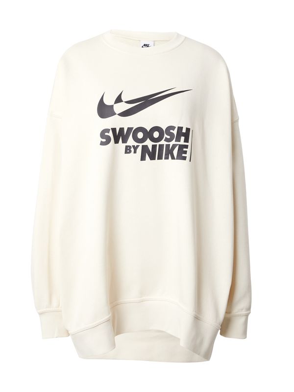Nike Sportswear Nike Sportswear Суичър  черно / мръсно бяло