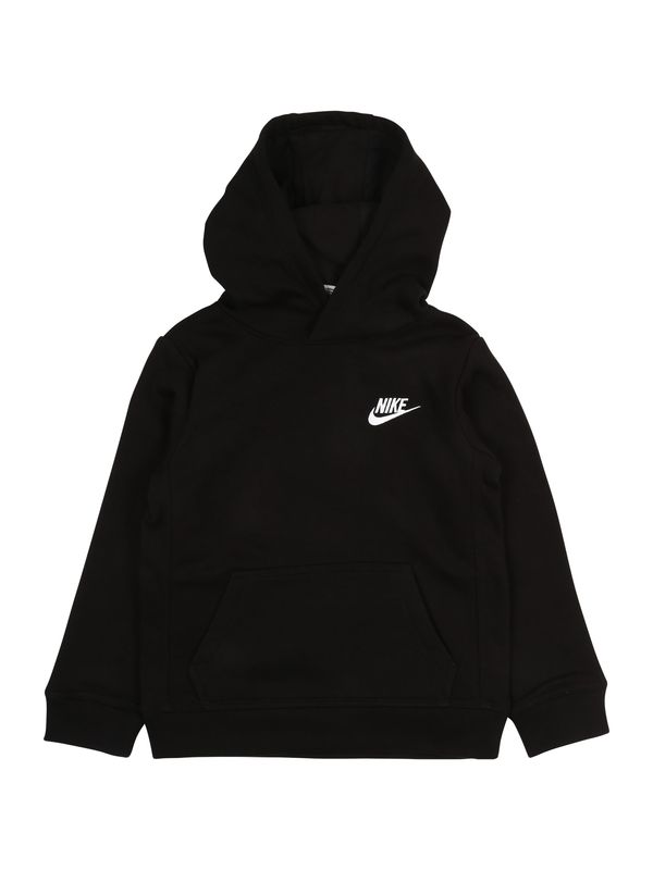Nike Sportswear Nike Sportswear Суичър 'Club'  черно / бяло