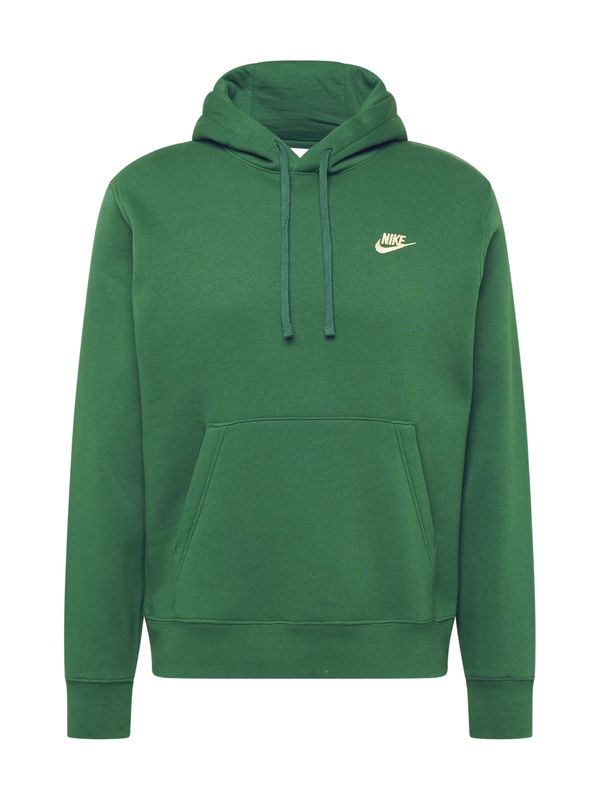 Nike Sportswear Nike Sportswear Суичър 'Club Fleece'  бежово / зелено
