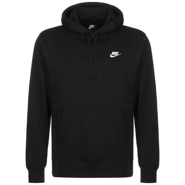 Nike Sportswear Nike Sportswear Суичър 'Club Fleece'  черно / бяло