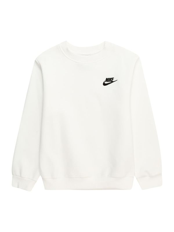 Nike Sportswear Nike Sportswear Суичър 'CLUB FLEECE'  черно / бяло