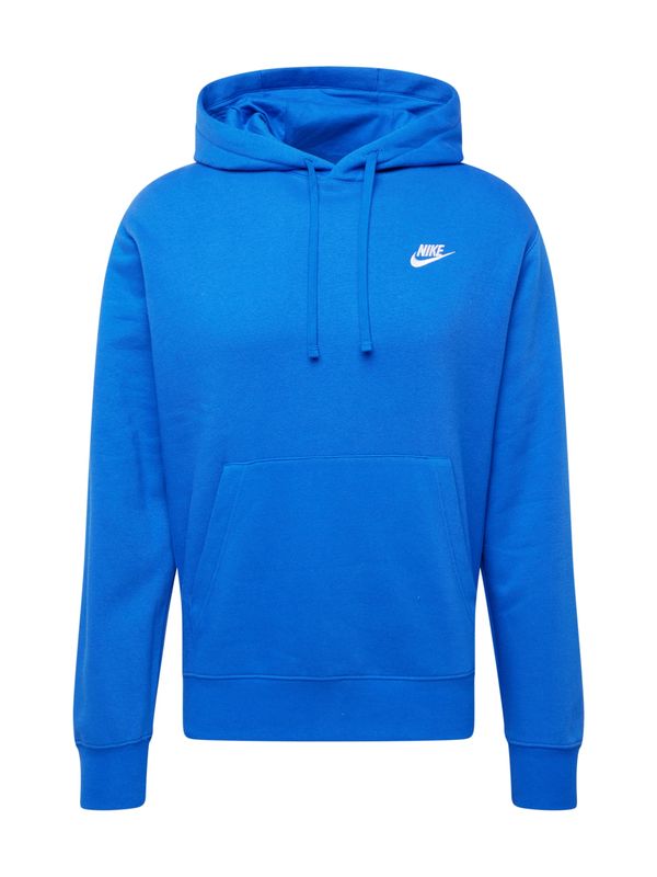 Nike Sportswear Nike Sportswear Суичър 'CLUB FLEECEE'  циан / бяло