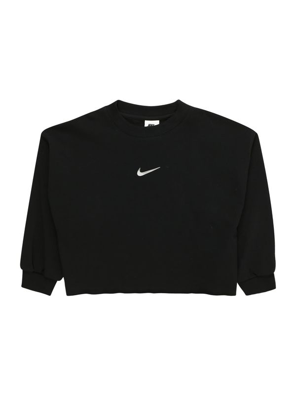 Nike Sportswear Nike Sportswear Суичър 'DANCE'  черно / бяло