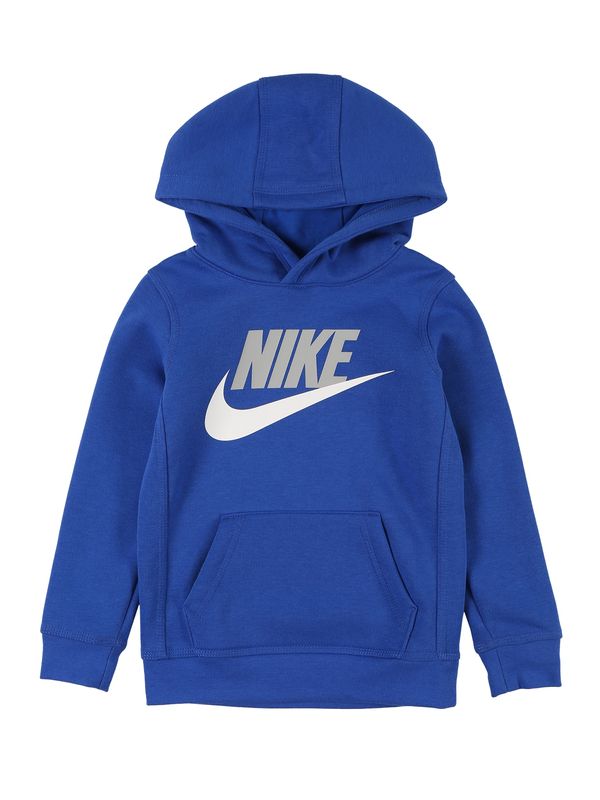 Nike Sportswear Nike Sportswear Суичър  кралско синьо / сиво / бяло