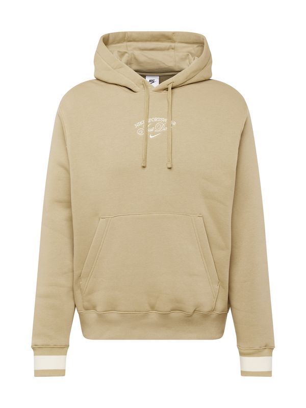 Nike Sportswear Nike Sportswear Суичър  маслина / бяло