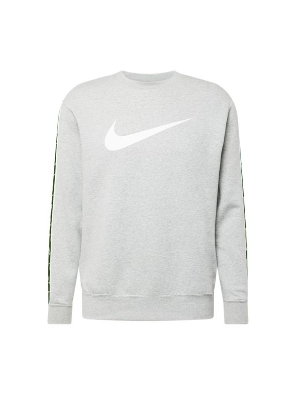 Nike Sportswear Nike Sportswear Суичър  неоново жълто / сив меланж / черно / бяло
