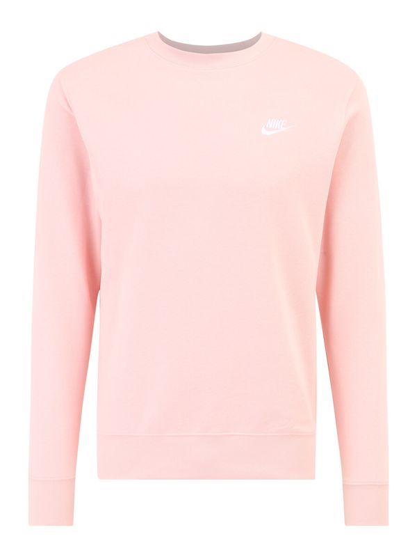Nike Sportswear Nike Sportswear Суичър  пастелно розово / бяло