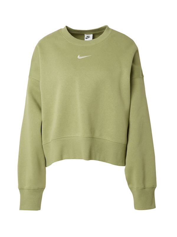 Nike Sportswear Nike Sportswear Суичър 'Phoenix Fleece'  бежово / ябълка