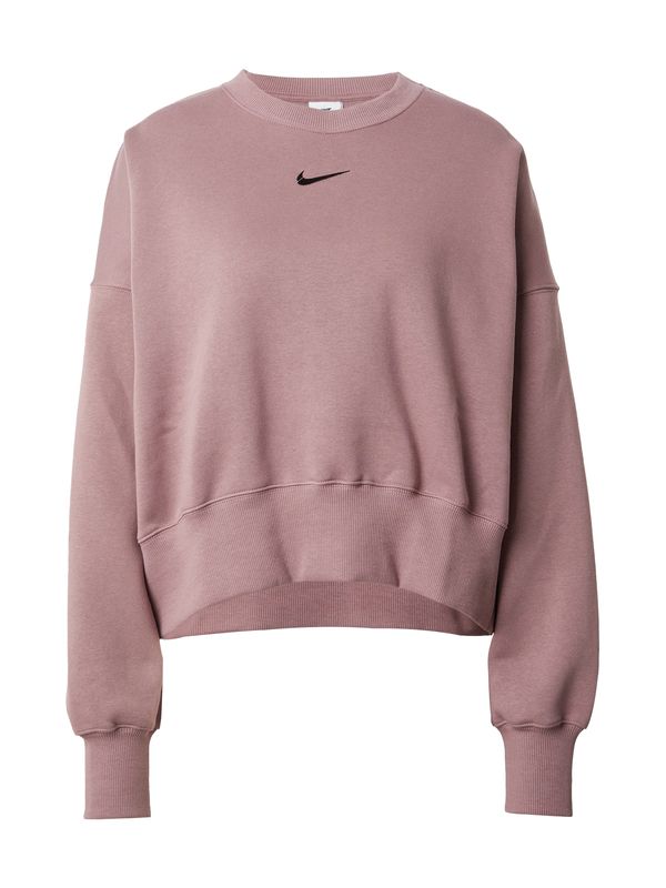 Nike Sportswear Nike Sportswear Суичър 'Phoenix Fleece'  бледоморав / черно