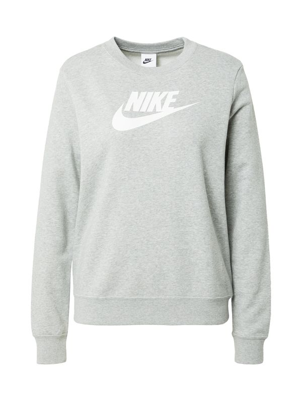 Nike Sportswear Nike Sportswear Суичър  сив меланж / бяло